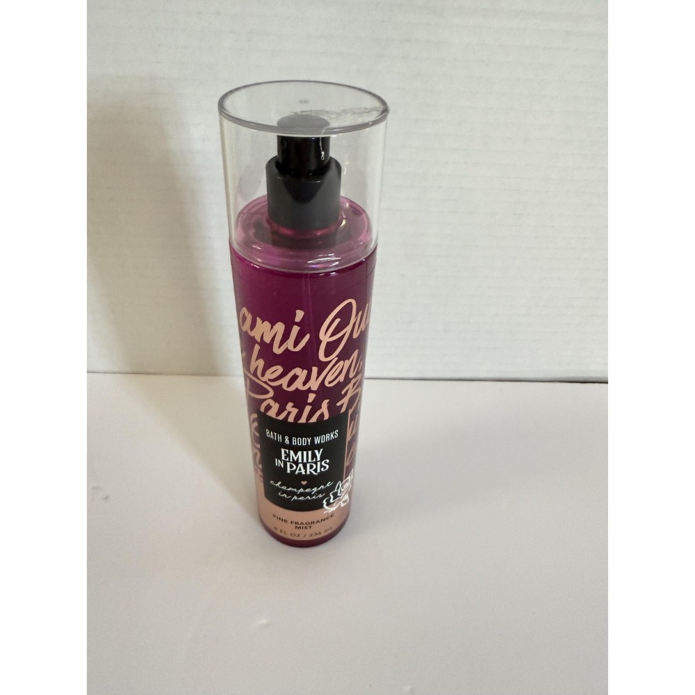 Bath & Body Works Emily In‎ Paris Fragrance Mist 8oz Champagne Spritz Elderberry
